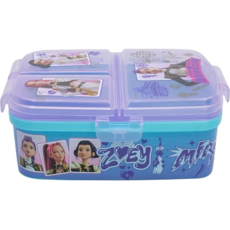 K-Pop Demon Hunters Lunchbox Multiple XL, auslaufsichere Brotdose mit KPop Demon Hunters Motiv, 1944 ml – Bild 2