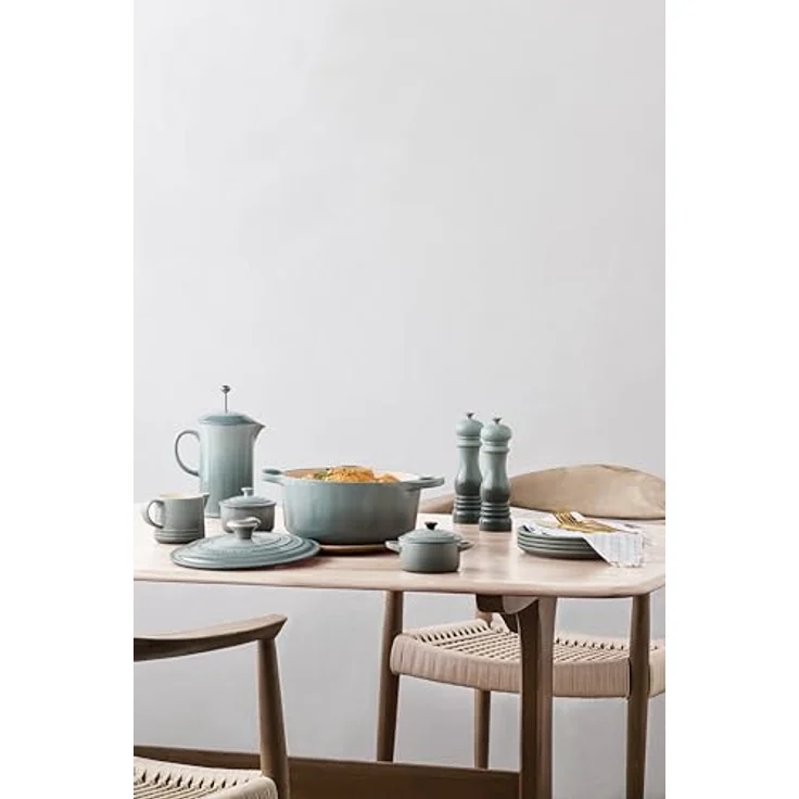 Le Creuset Salzmühle, 20,3 x 6,4 cm, Meersalz, aus hochwertigem Steinzeug mit kratzfester Glasur – Bild 2