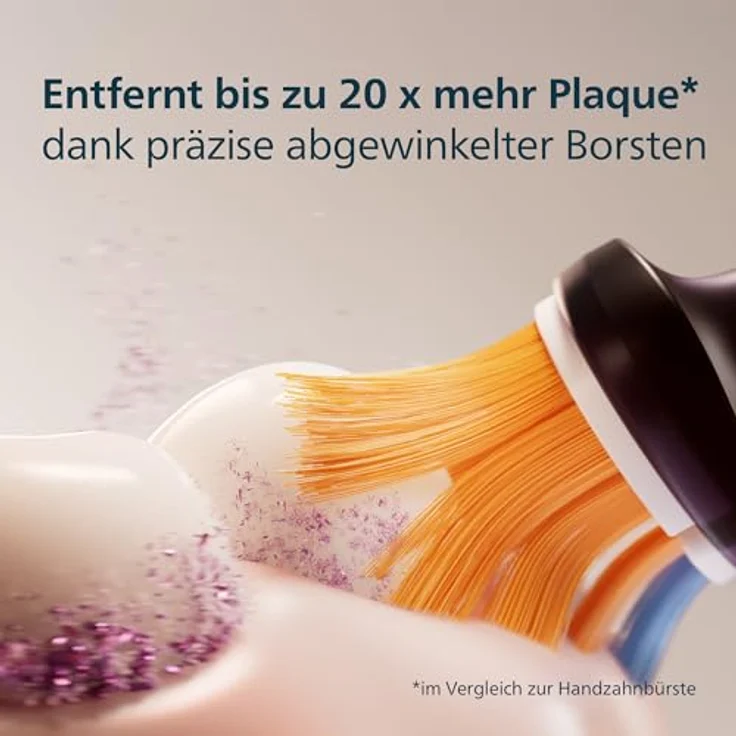 Philips Sonicare A3 Premium All-in-One, Original Ersatzbürstenköpfe, Schwarz, 4er-Pack, HX9094/88 - Effektive Plaque-Entfernung und gesünderes Zahnfleisch, Sonicare Technologie, Bio-Material, BrushSync Funktion – Bild 3