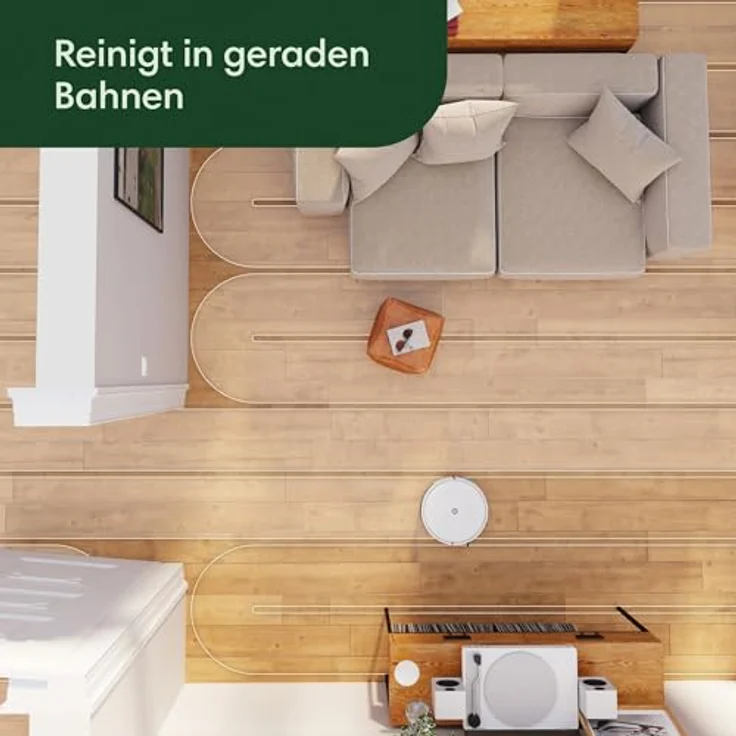 iRobot Roomba Combo Essential Saug- und Wischroboter (Y0112), leistungsstarkes Saugen und Wischen, 4-Stufen-Reinigungssystem, 3 Saugstufen, Spot-Cleaning, steuerbar über App, Tasten oder Sprache, Weiß – Bild 4