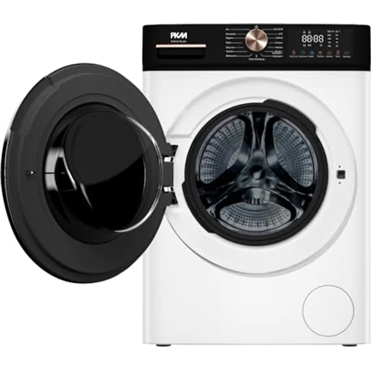 PKM Waschtrockner WT8+5-TC-AD, Fassungsvermögen 12 kg, 12 kg, Weiß, Energieeffizienzklasse A für Waschen und D für Waschen & Trocknen – Bild 2