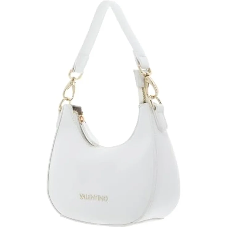 Valentino Bags Zero RE Hobo Bag 305, Schultertasche aus recyceltem Kunstleder in Grau mit wandelbaren Schultergurten – Bild 3