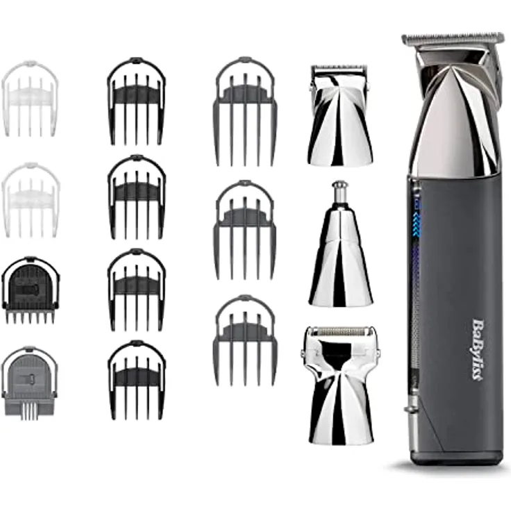 BaByliss Super-X Metal 14-in-1 Multi-Grooming Kit Elektrischer Rasierer 1 Stück