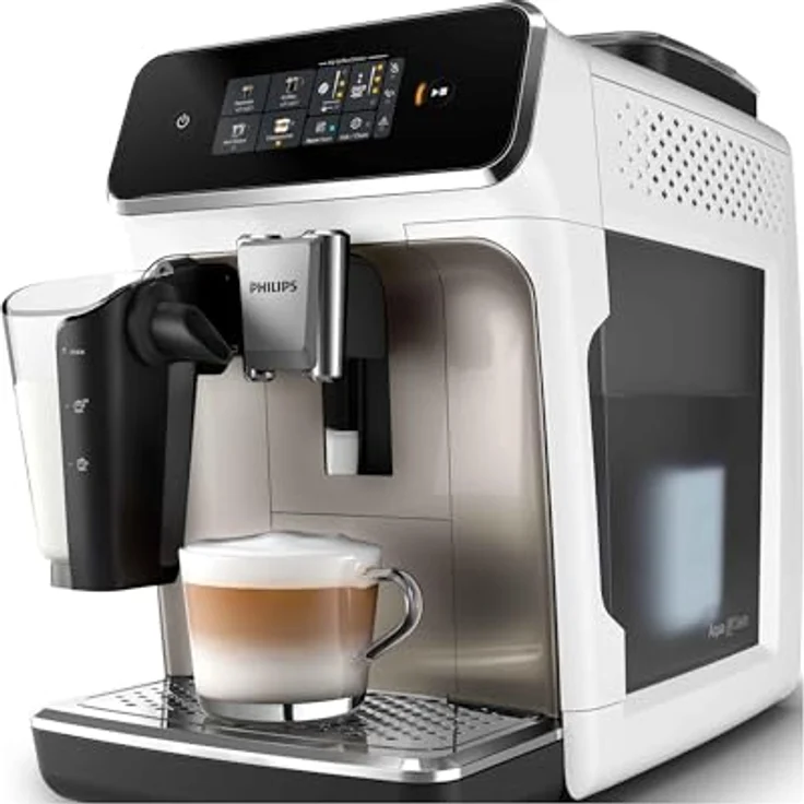 Philips Coffee machine Philips EP2333/40, Kaffeevollautomat, Silber, Weiss – Bild 1