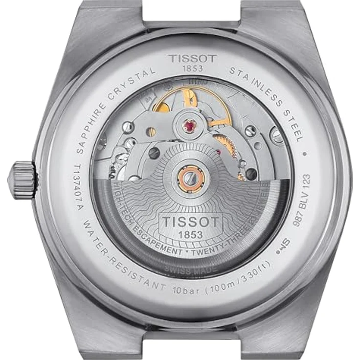 TISSOT Montre PRX Powermatic 80 Acier mit blauem Zifferblatt – Bild 4