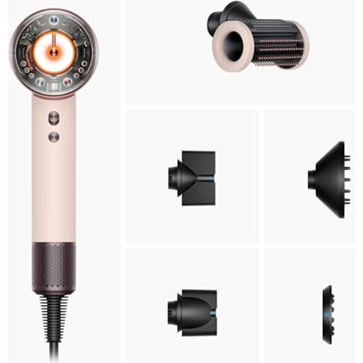 Dyson Supersonic Nural™ Haartrockner, intelligenter Haartrockner mit automatischer Temperaturregelung und fünf intelligenten Aufsätzen – Bild 5