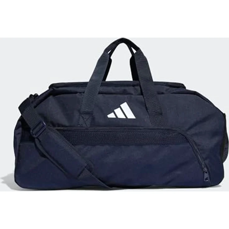 Adidas Tiro League Duffelbag M, praktische Sporttasche aus recycelten Materialien für Reise und Freizeit – Bild 5
