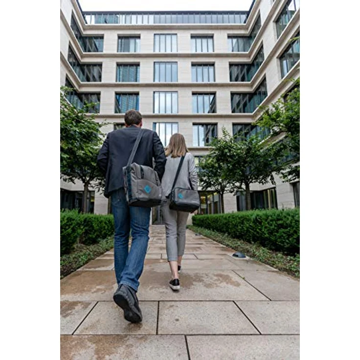 Campingaz The Office - Messenger bag 17L Kühltasche, dunkelgrau-schwarz – Bild 6