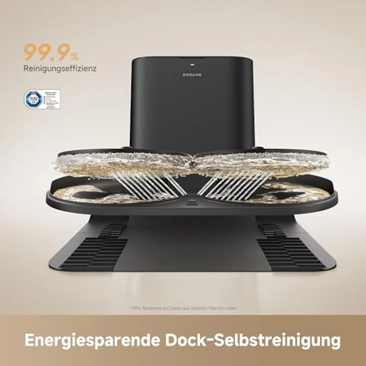 Dreame L50s Pro Ultra Saugroboter mit Wischfunktion, 30.000 Pa, 100 Tage Auto-Entleerung, Heißwasser-Mopp-Selbstreinigung – Bild 8