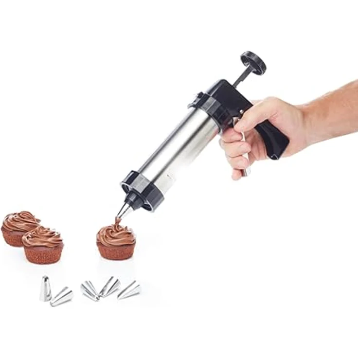 Gebäckspritze für Kuchen und Kekse – Bild 5