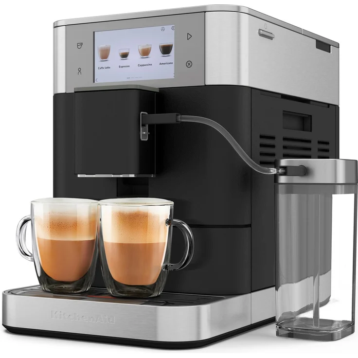 KitchenAid Kaffeevollautomat 5KES8558EBK, Kaffeevielfalt per Tastendruck, schwarz – Bild 1