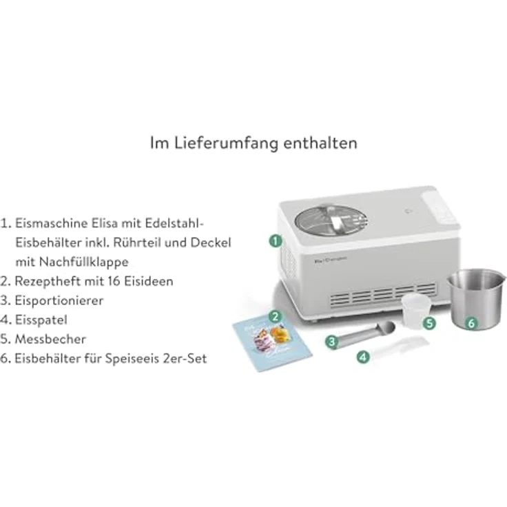 Eismaschine & Joghurtbereiter Elisa 2 – Bild 8