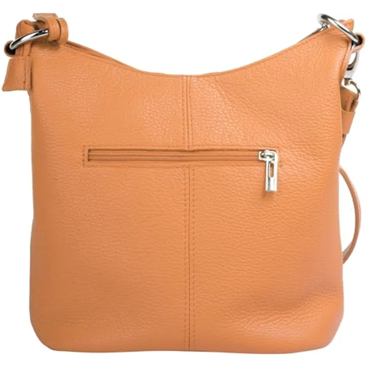 Cluty Umhängetasche, echt Leder, Made in Italy, höhenverstellbarer Schultergurt – Bild 4