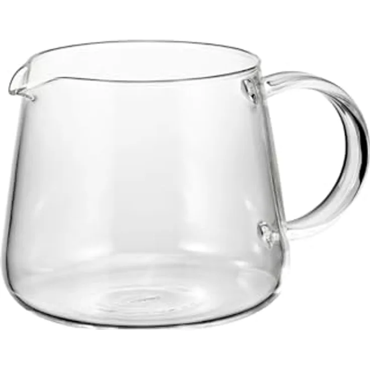 Hario V60 Barista Server, Kaffeekanne aus Glas, 360ml, transparent