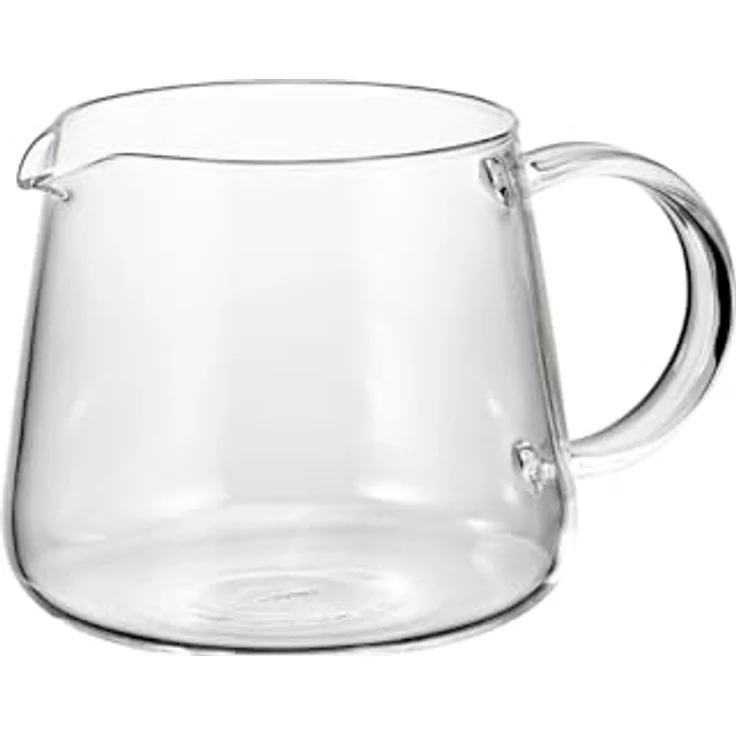 Hario V60 Barista Server, Kaffeekanne aus Glas, 360ml, transparent – Bild 1