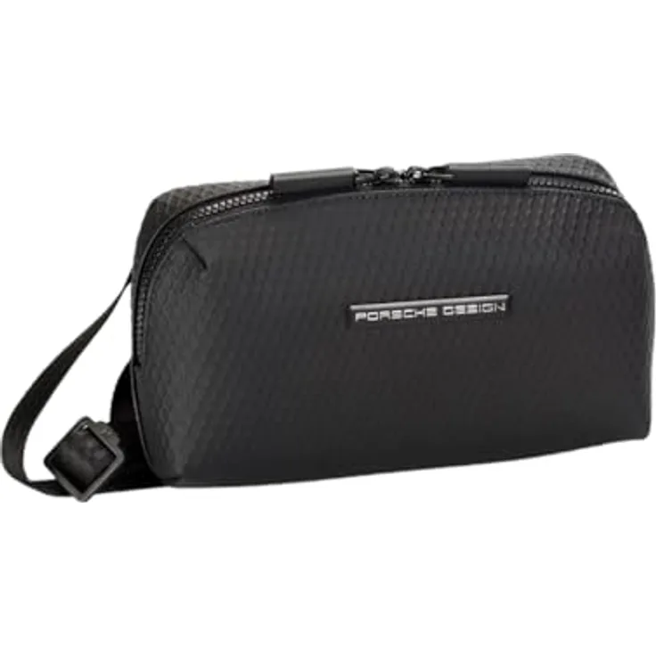 Porsche Design Studio Gürteltasche, 26 cm, schwarz, 100% Polycarbonat, kompakte Bauweise