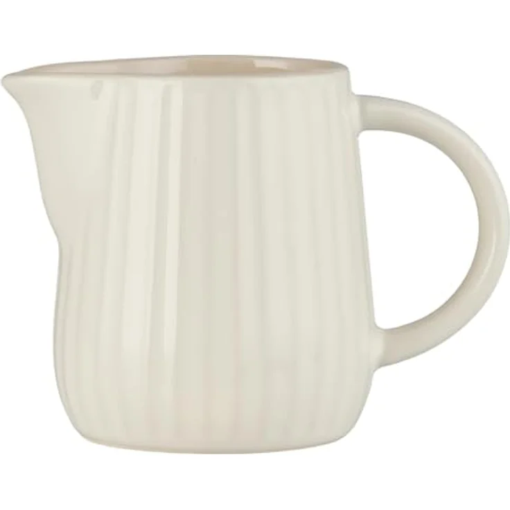 IB Laursen Mynte Milchkännchen, Butter Cream Creme Weiß, 200 ml aus Keramik, Höhe 9 cm – Bild 1