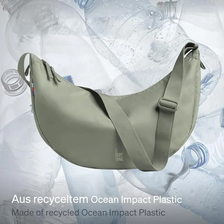 Got Bag Umhängetasche Bass (khaki), wasserabweisend mit nachhaltigen Materialien – Bild 2