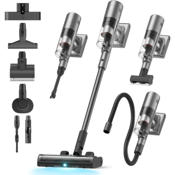 Xiaomi Mijia 4 Pro, 2-in-1 Handstaubsauger mit 280 AW Saugleistung, flexibler Gelenkrohr und H14-HEPA-Filter – Bild 1