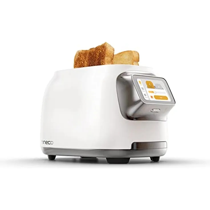 Tineco TOASTY ONE Smart Toaster, Touchscreen, 2-Scheiben-individuell-toasten, automatisches Anheben und Absenken, End-Edelstahl-Design. 4 verschiedene Modi