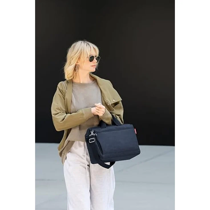 REISENTHEL® Handtasche allrounder S pocket, praktische Organisationstasche mit A4-Fach, navy – Bild 2