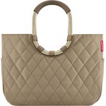 reisenthel, Einkaufshilfe, Loopshopper L, Braun - Stadttasche mit Ringe und geräumigem Innenraum