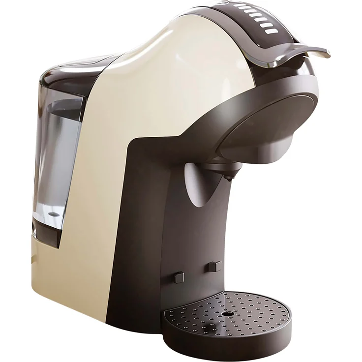 Tristar CM-2301 Multifunktions-Kaffeemaschine 3in1, 19-Bar-Hochdruckpumpe, beige/schwarz