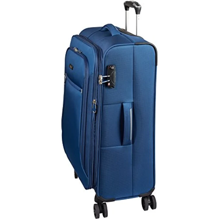 D&N Travel Line 6404 Koffer, 68 cm, 70L, blau – Bild 2