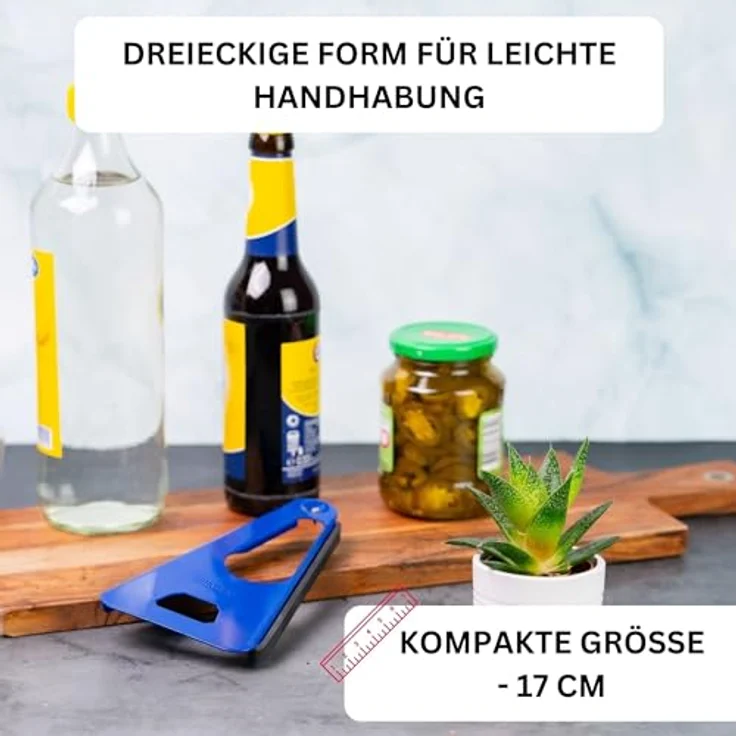 Westmark Vielzwecköffner mit Gummi-Lippe, Länge: 17 cm, Stahl-Gummi, Sieger-Twist, 10494470 – Bild 6