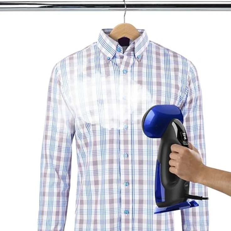 BaByliss Conair GS108E Steam & Iron Turbo, tragbarer Dampfglätter mit 1875 Watt Leistung, 40 % mehr Dampf, Blau/Schwarz – Bild 3