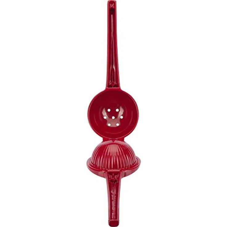Westmark Zitruspresse mit Zangengriff, Durchmesser: ca. 7 cm, Aluminium, Juicy, Rot, 30952270 – Bild 10