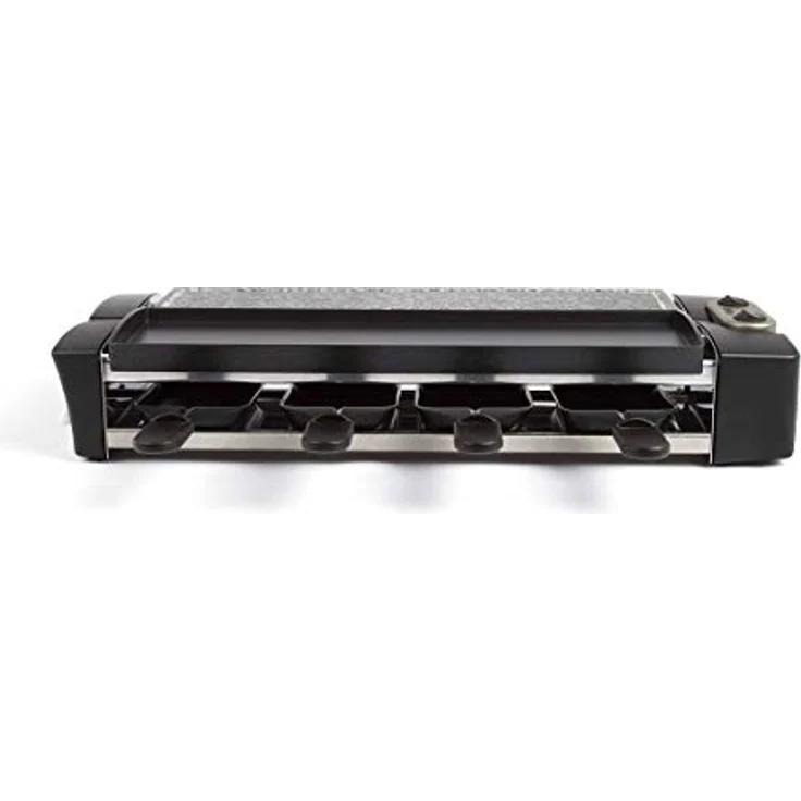 Livoo Raclette und Grill anpassbar 1280 W, 8 Pfännchen Schwarz, Granit – Bild 7