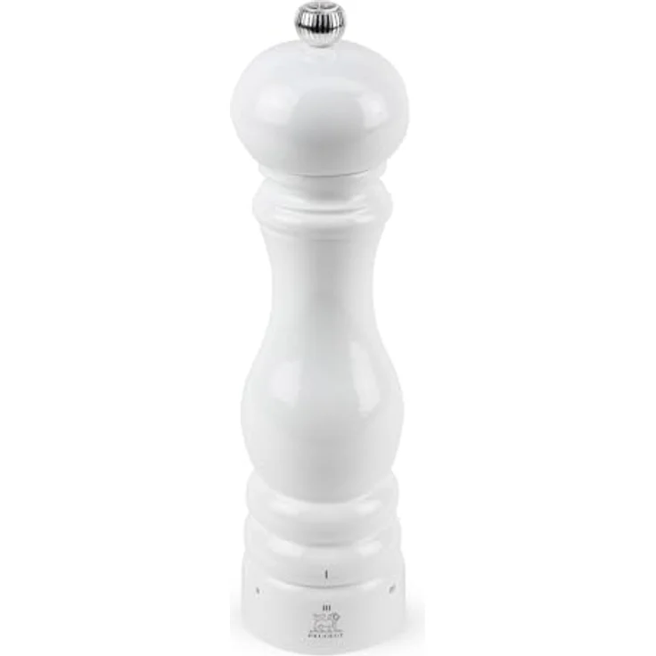 PEUGEOT Salzmühle PARIS 22cm, Buchenholz Weiß Lackiert, uSelect Zirkonia-Mahlwerk mit 25 Jahren Garantie – Bild 1