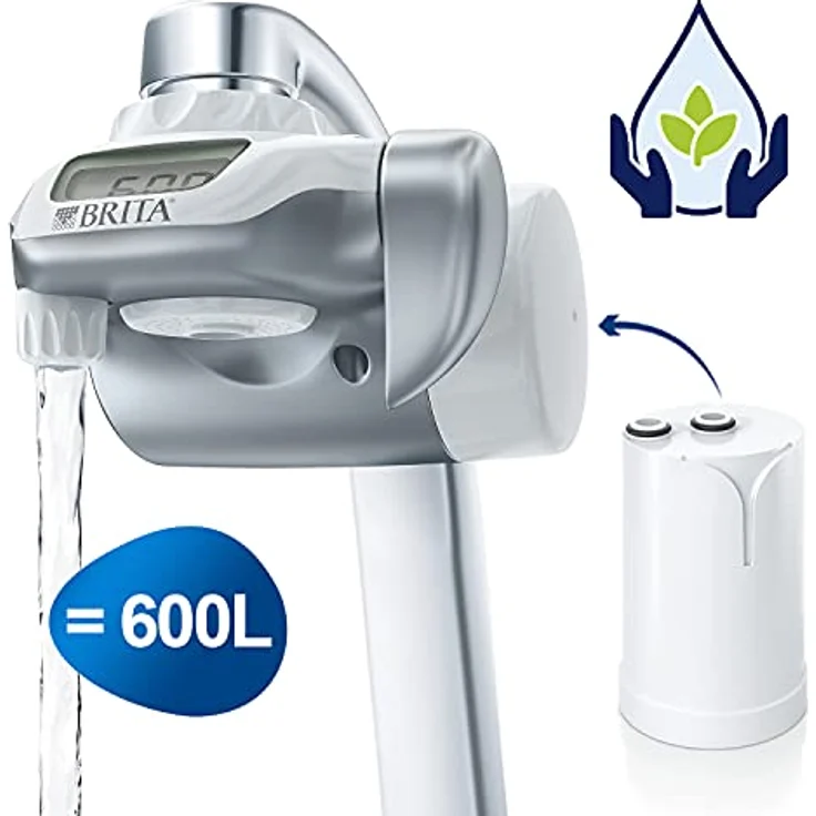 BRITA ON TAP V-MF 2x Wasserfilterpatrone (600L) - nachhaltiges und bakterienfreies Wasser zu 99,99%, fortschrittlicher Geschmack, reduziert feinste Mikropartikel, Metalle und Substanzen, die den – Bild 2