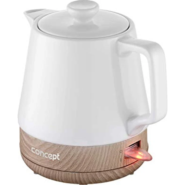 Concept RK0060 Keramik-Wasserkocher,1 L, weiß – Bild 2