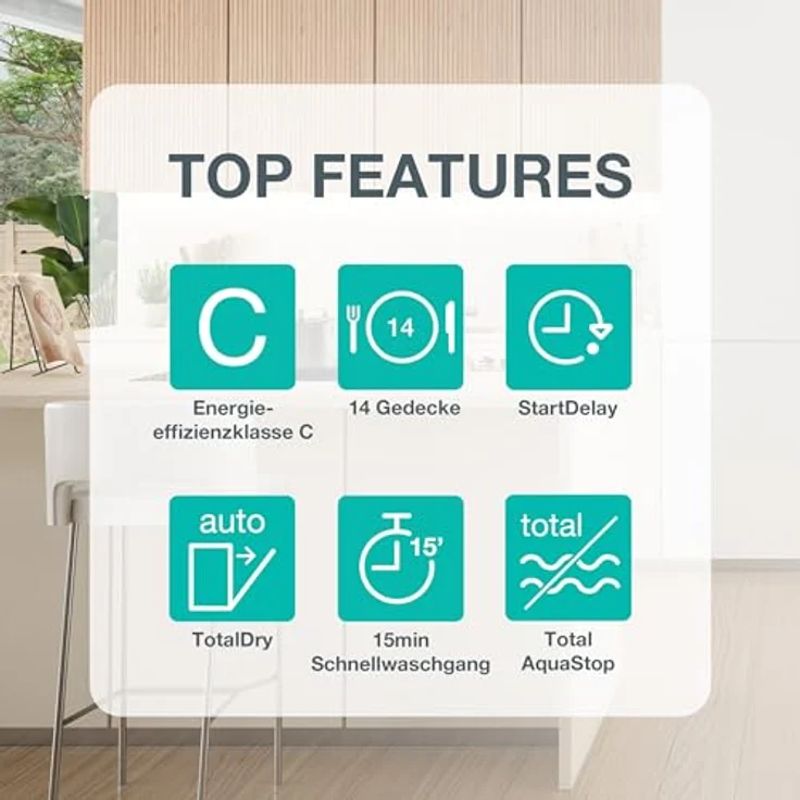 Gorenje GU642C90X BK065, Unterbau Geschirrspüler, 60 cm, Edelstahl, Silber/Schwarz, 14 Maßgedecke, Energieeffizienzklasse C – Bild 3