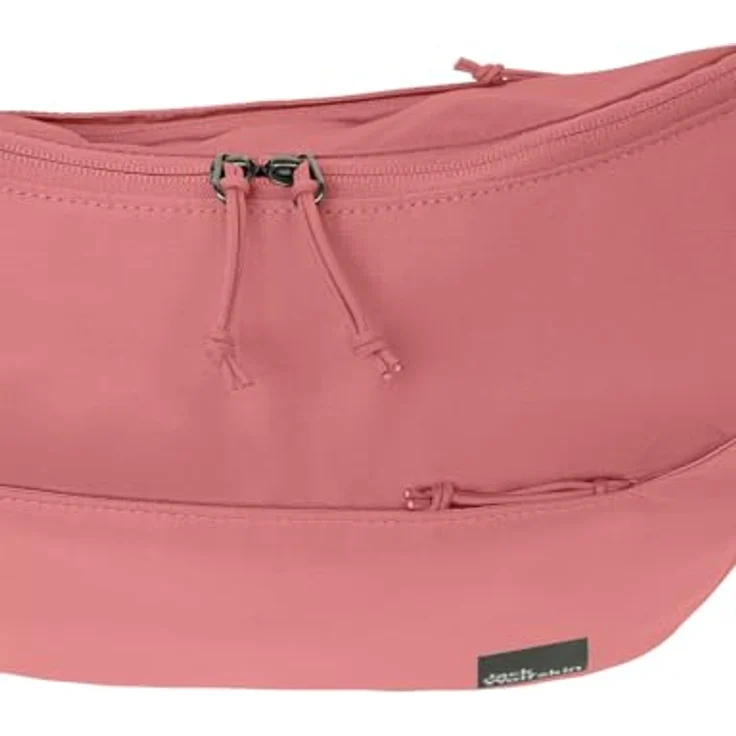 Jack Wolfskin Umhängetasche PARAISO, 10 L, sportlich & stylisch, CROSSRIP 300D RE Material, gepolsterter Rücken, Schwarz – Bild 3