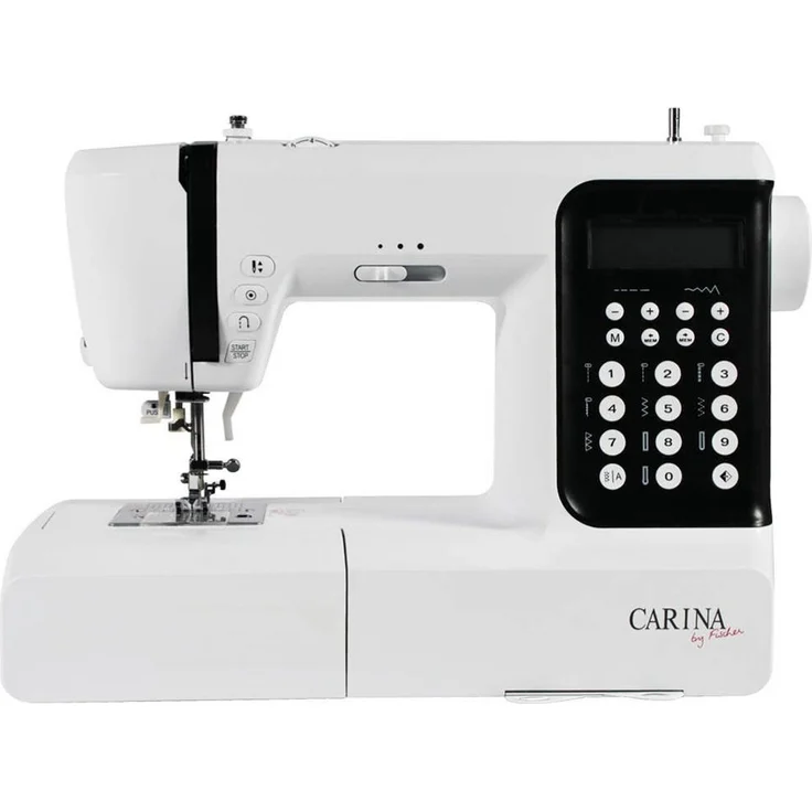 Carina Nähmaschine CARINA R-Evolution Computer Nähmaschine mit 197 Stichprogrammen und großem LCD Bildschirm