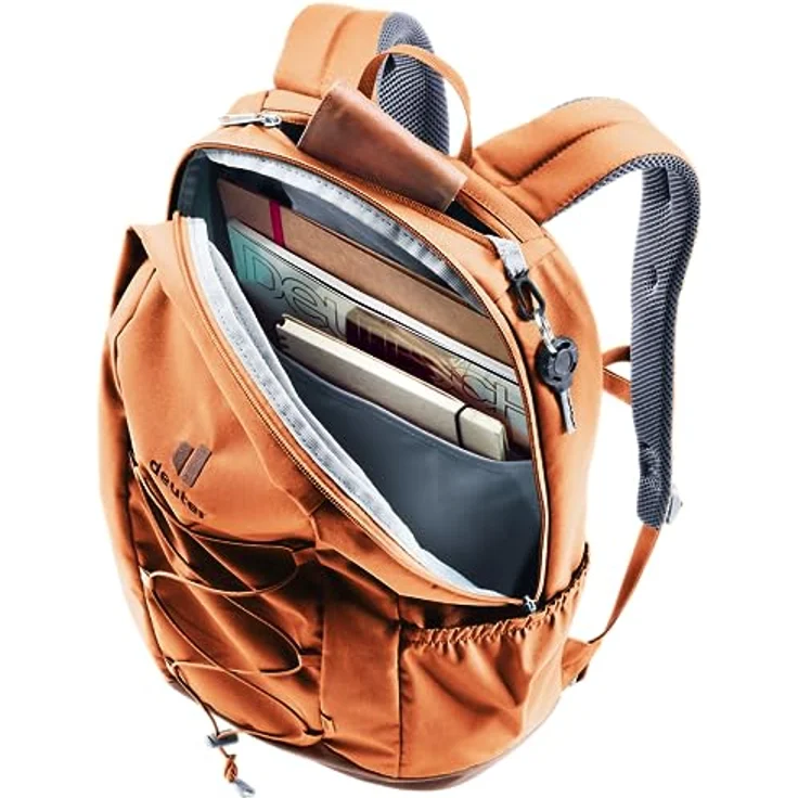 Deuter Gogo, Freizeitrucksack mit Airstripes Rückensystem, chestnut-umbra, 100% recyceltes Material – Bild 7