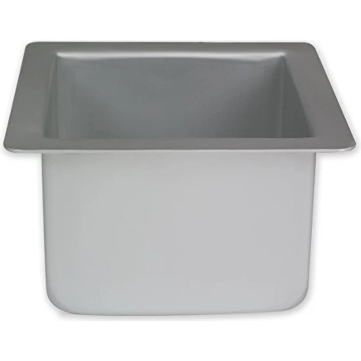 PME SQR124 Quadratische Backform aus eloxiertem Aluminium, 305 x 305 x 102 mm, Silver, 30 x 30 x 10 cm – Bild 4