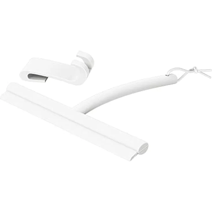 Blomus Duschwischer Vipo, Wischer, Abzieher, Duschabzieher, Silikon, White, Wischbreite 25 cm, 66313 – Bild 3