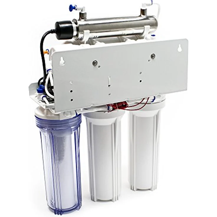Naturewater 6 Stufen Umkehrosmose RO 180 L-Tag mit UV Klärer und Druckerhöhungspumpe – Bild 6