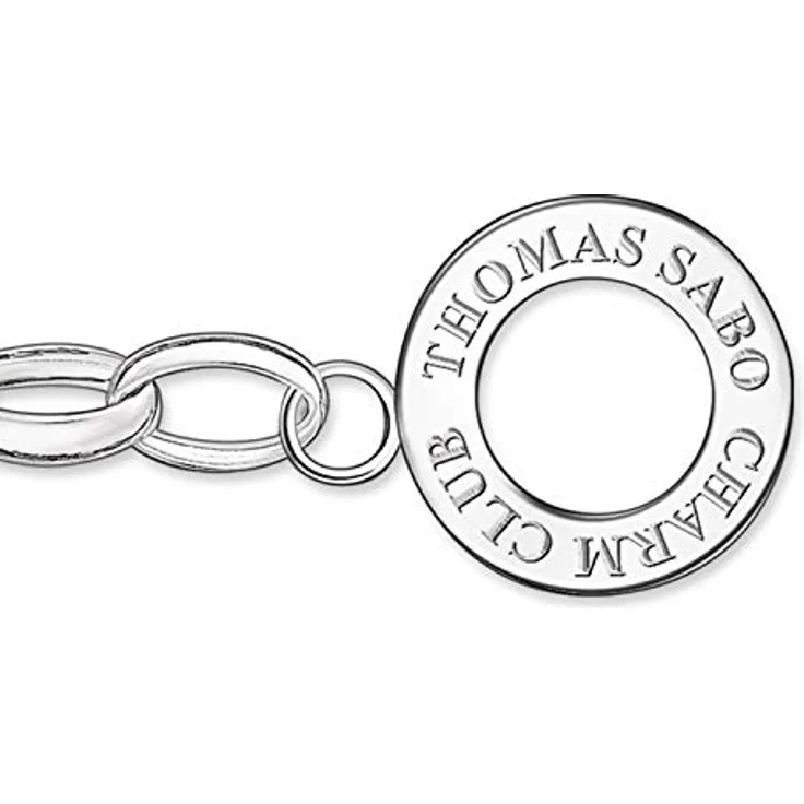 Thomas Sabo Damen Charm-Armband Classic Charm Club 925 Sterling Silber – Bild 3