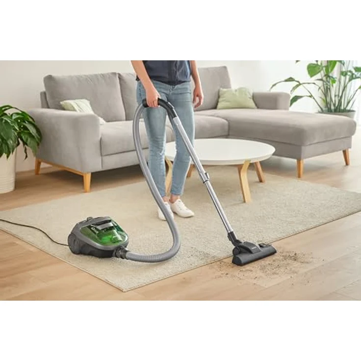 SENCOR 3AAA Beutelloser Staubsauger SVC 1016GR - Leistungsstark in Grau – Bild 2