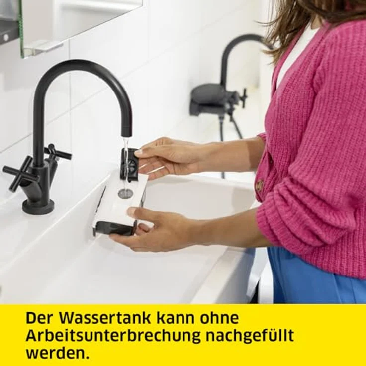 Kärcher SC 1 UPRIGHT, Dampfreiniger, Schwarz, Weiss – Bild 6