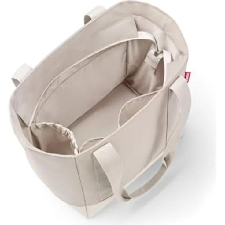 reisenthel Travelshopper Shopper Tasche, 52 cm, beige, 100% Polyurethan, ideal für Einkauf und Freizeit – Bild 5