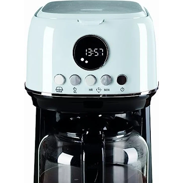 Ariete 1396 Moderne Filterkaffeemaschine, Amerikanischer Kaffee, Kapazität bis zu 15 Tassen, Heizboden, LCD-Display - Schwarz – Bild 5