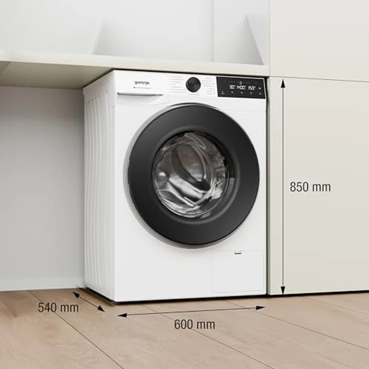 Gorenje W5G474A2P1 Waschmaschine 7 kg, 1400 U/min., WiFi, AdaptTech, ConnectLife, UltraClean, Easydose, weiß – Bild 2
