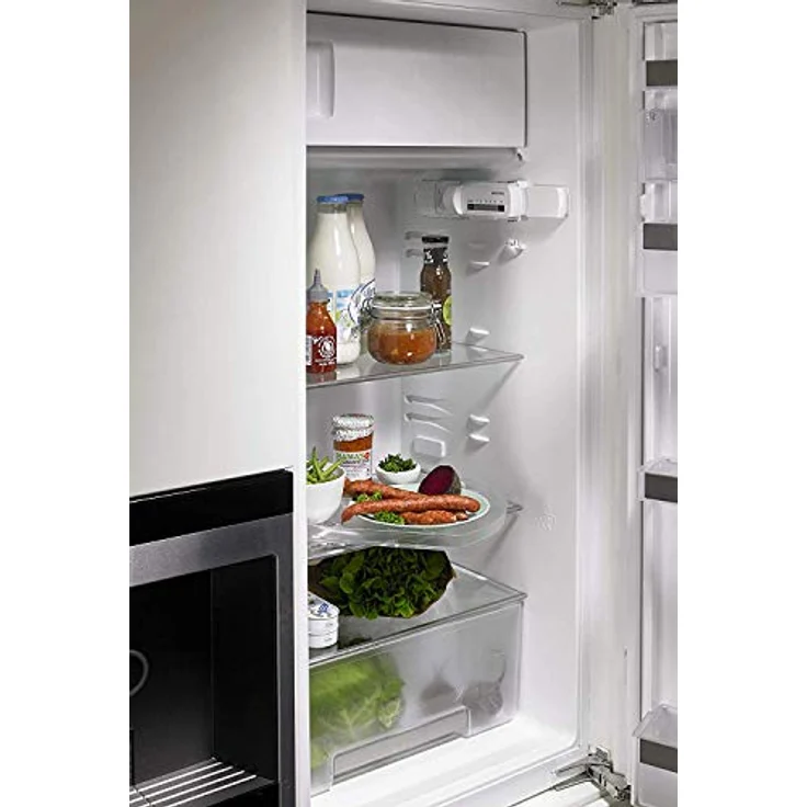 Hettich ComfortSpin Drehteller, 360° drehbar, lebensmittelechter Kunststoff, für Kühlschrank und Schrank, 42,5 x 28,5 cm, max. 8 kg Belastbarkeit – Bild 5