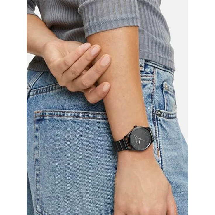 Liebeskind Berlin Armbanduhr LT-0389-MQ IP Black, Edelstahlgehäuse, hochwertiges Edelstahlband, Wasserdicht bis 5 bar – Bild 5